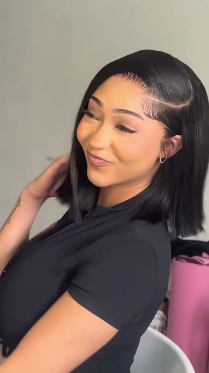 Vidéo Pose Bob Wig chez Slay By VM