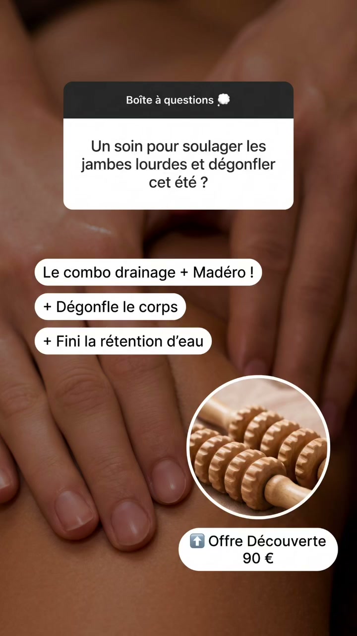 Vidéo Madéro-drainant Anti cellulite, remodelant, raffermissant chez Body Perfect by Marysa