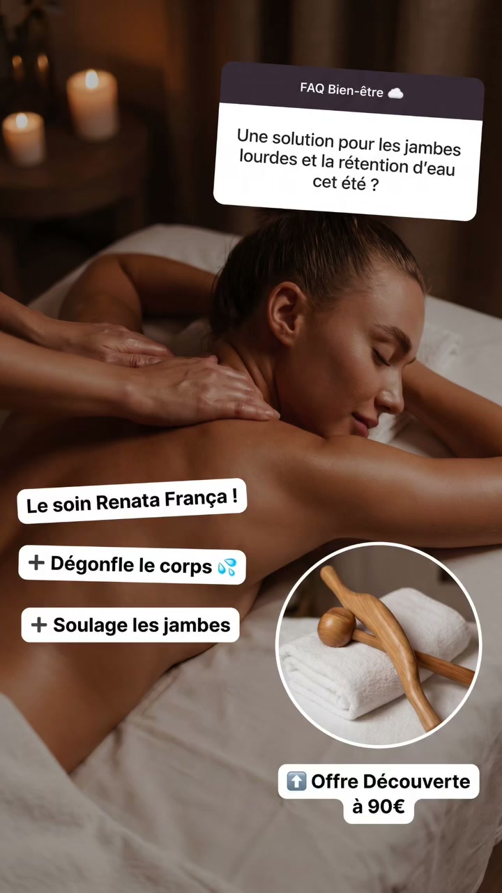 Vidéo Drainage lymphatique Renata Franca chez Body Perfect by Marysa